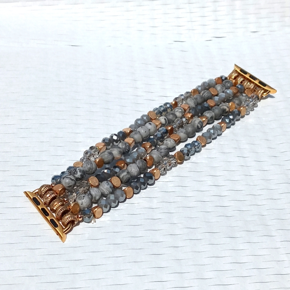 Apple Watch Beaded Band Apple 5 thru 7